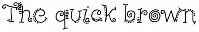 PizPaz Handwriting Font Preview