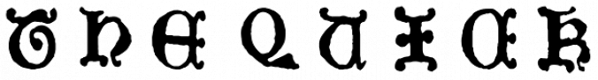 1479 Caxton Initials Font Preview