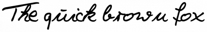 Salew Handwriting Font Preview