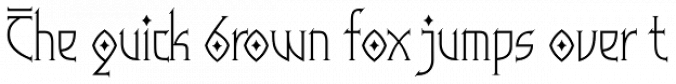 EF Gloin Font Preview