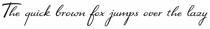 EF Jeannes Script Font Preview
