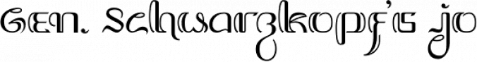 Surakarta Font Preview