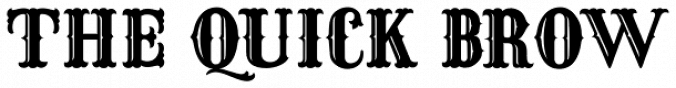 Frontiersman JNL Font Preview