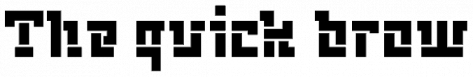 FF Archian Stencil Pro Font Preview