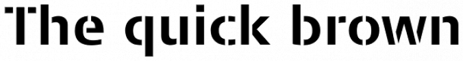FF Signa Stencil Pro Font Preview