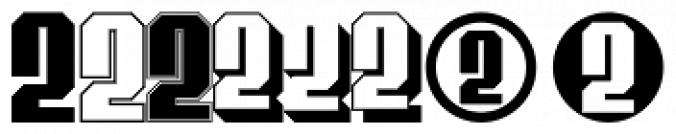 Display Digits Nine font download