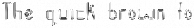 Stink Lines Font Preview