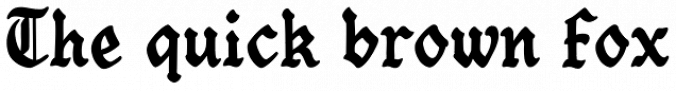 Goth Chic Font Preview