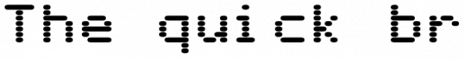 WL Rasteroids Monospace Font Preview