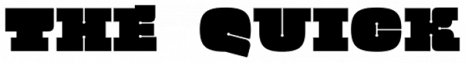 Quadratish Serif Font Preview