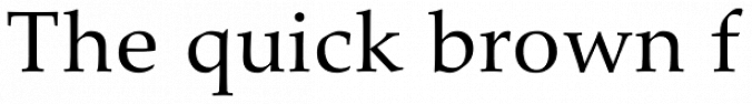 Palatino Arabic Font Preview