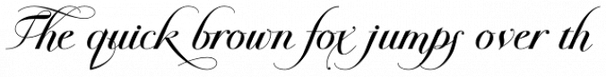 Bodonian Script Font Preview