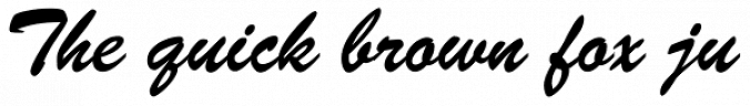 Brush Script Font Preview