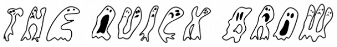 Groovy Ghosties font download