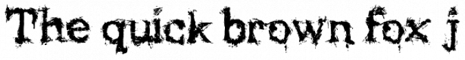 Black Asylum Font Preview