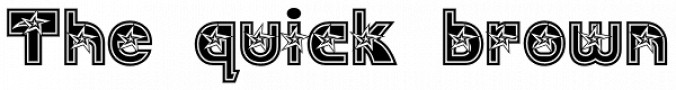 JWX Twisted Star font download