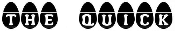 Easter Egg Letters Font Preview
