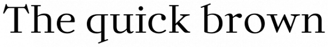 Twentytwelve Serif C Font Preview