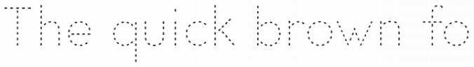 Dot To Dot font download