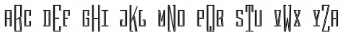 MFC Hardwood Monogram Font Preview