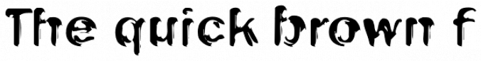 EF Oak Engraved Font Preview