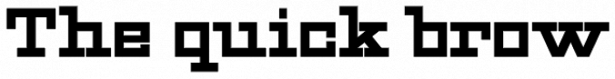 HWT Geometric Font Preview