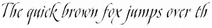 Cal Cursive Modern Font Preview