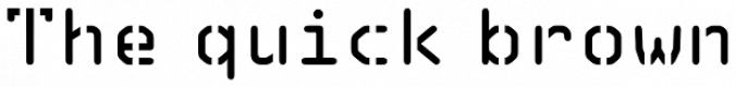 Reedon Stencil EF font download