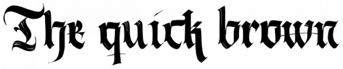 Berliner Fraktur Font Preview