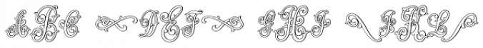 MFC Jewelers Monogram font download