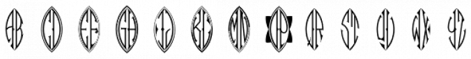 MFC Zulu Monogram font download