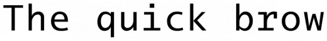 EF Thordis Mono font download