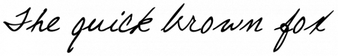 Pascal Handwriting Font Preview