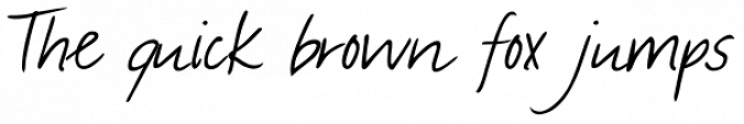 Manolo Handwriting Font Preview