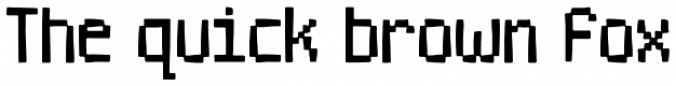 Bitfield Font Preview