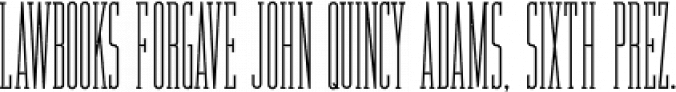 Gene Condensed JNL font download
