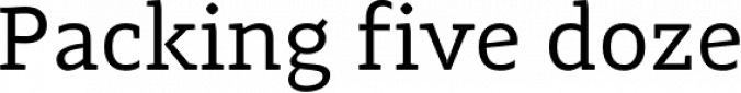 Adagio Slab Font Preview