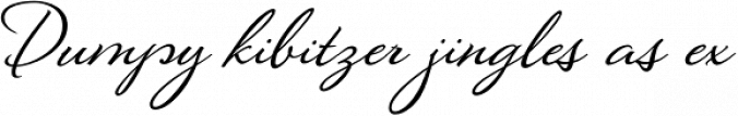 Montague Script Bold Font Preview