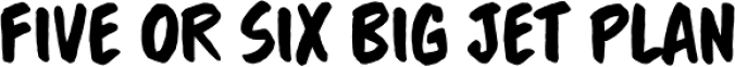 Brushzerker BB font download