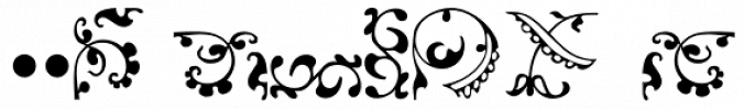 Arabesque Ornaments 1 font download