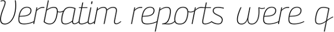 Bunita Swash Expert Thin font download