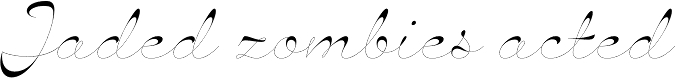 Hazel Script Font Preview