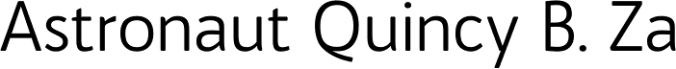 Bw Quinta Pro Font Preview