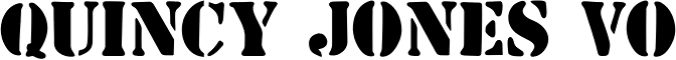 Common Stencil JNL font download