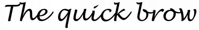 Lucida Handwriting Font Preview