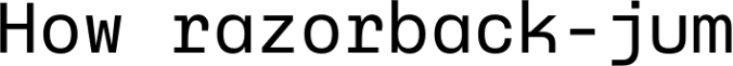 Typewalk Mono 1915 font download