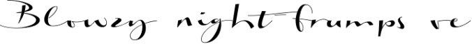 Biloxi Calligraphy font download