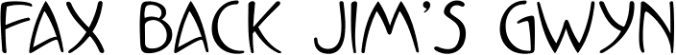 Good Night JNL font download