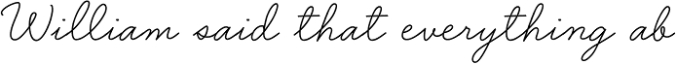 Said In Script font download