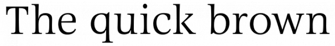 Alinea Serif Font Preview
